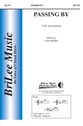Passing By TTB choral sheet music cover